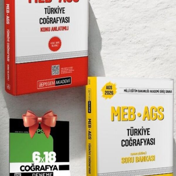 2026 - AGS Türkiye Coğrafyası Konu Anlatımlı-2026 - AGS Türkiye Coğrafyası Soru Bankası