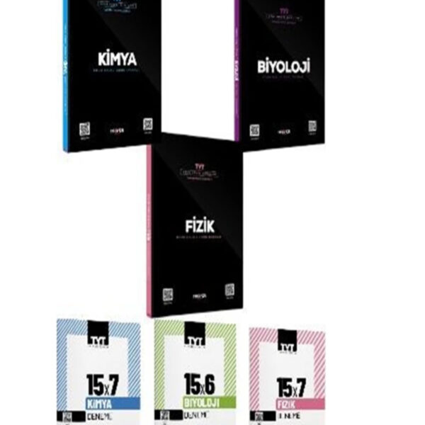 2025 TYT Fen Bilimleri Sayısal Konu Özetli Yeni Nesil Soru Bankası Tamamı Çözümlü – 3 TYT Deneme
