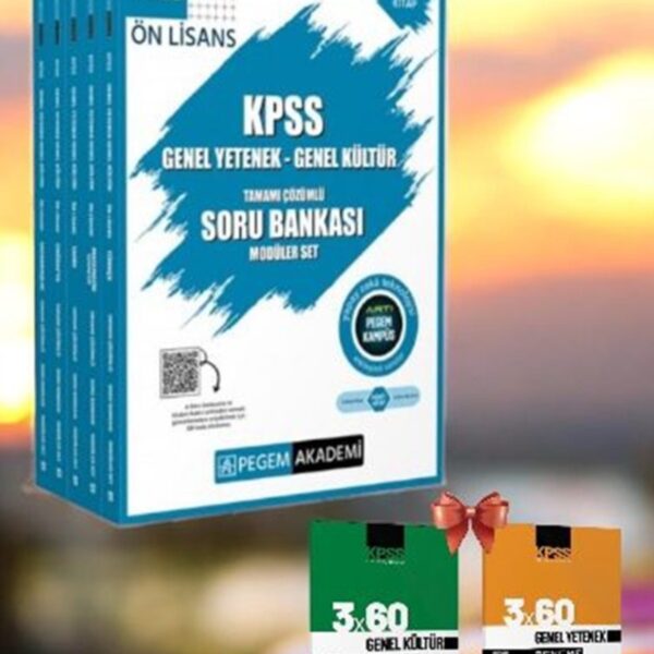 2026 KPSS Ön Lisans Soru Bankası Modüler Set Genel Yetenek Genel Kültür Tamamı Çözümlü Ve Deneme