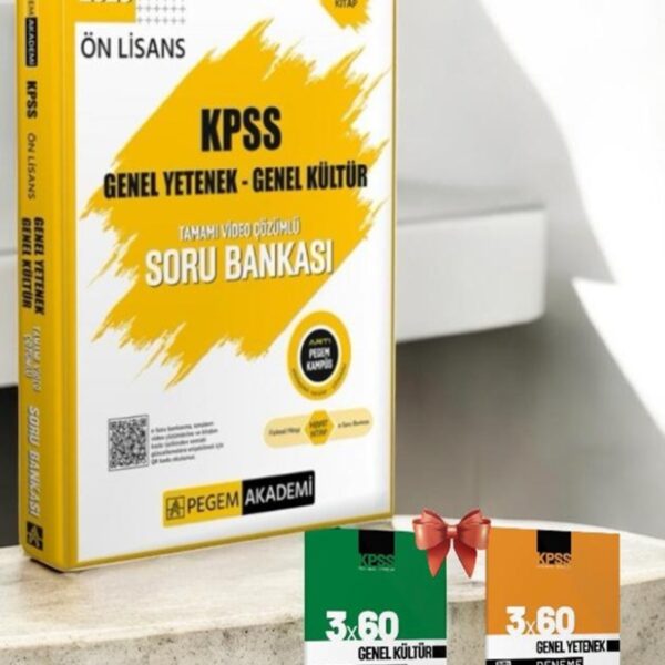 2026 KPSS Ön Lisans Soru Bankası Genel Yetenek Genel Kültür Tamamı Video Çözümlü Ve Deneme HEDİYE