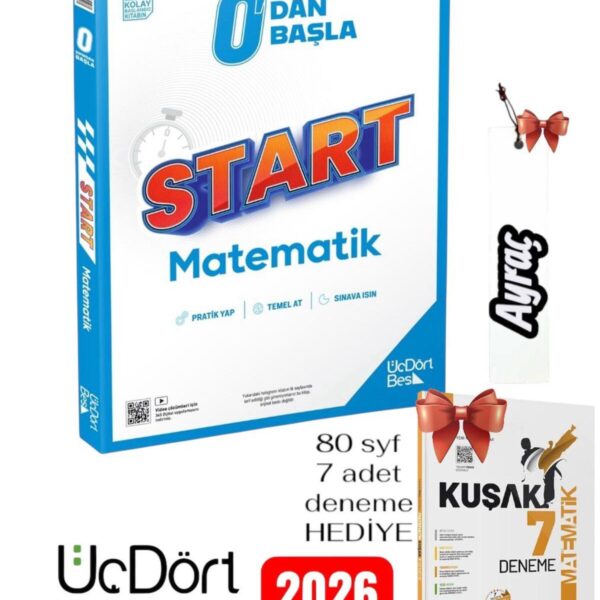 345-tyt-ayt-kpss Tüm Adaylara Start Matematik Ve Kuşak 7 Adet Matematik Deneme Hediye!!!