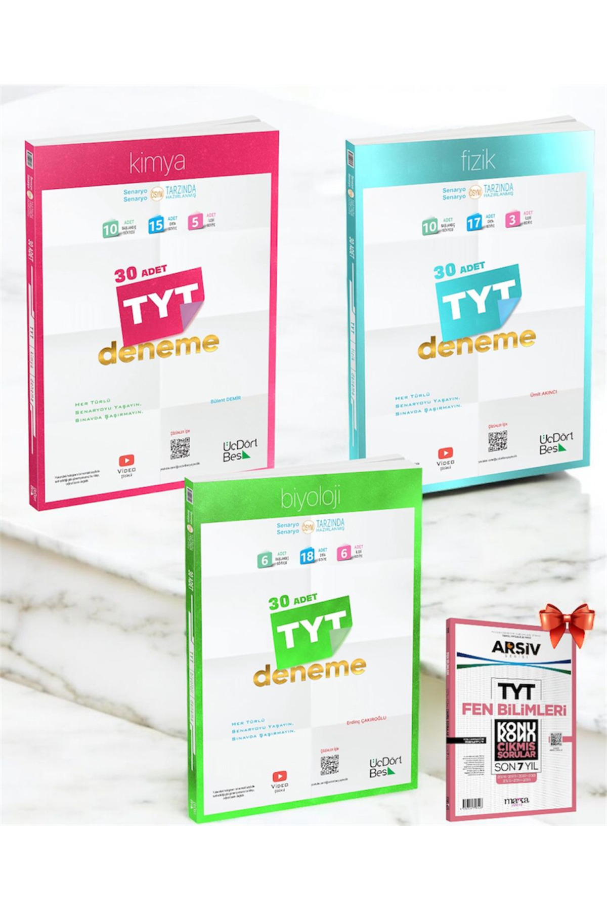 1_org_zoom-133.jpg 2025 Tyt Fen Bilimleri Fizik - Kimya - Biyoloji Tyt Deneme Seti Ve TYT Son 7 Yılın Çıkmış Soruları - Görsel 1