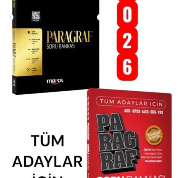 Tüm Adaylar İçin Çözümlü Paragraf Soru Bankası-Marka 2026 Tüm Adaylar Paragraf Özetli Soru Bankası