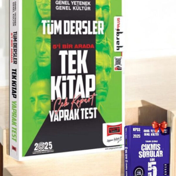 2025 KPSS GK-GY Tüm Dersler 5i Bir Arada Yaprak Test-2025 KPSS Çözümlü Çıkmış Sorular Son 5 Yıl