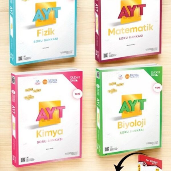 345-2026 Ayt Matematik Fizik Kimya Biyololoji Soru Bankası Fen Bilimleri Sayısal Full Set-deneme