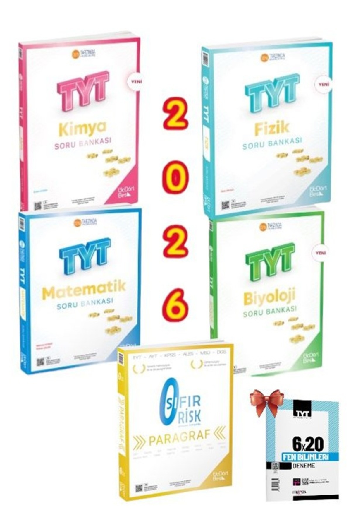 1_org_zoom-169.jpg 345-2026 Tyt Paragraf Sıfır Risk Matematik Fizik Kimya Biyololoji Soru Bankası 5'li Set Tyt Deneme. - Görsel 1