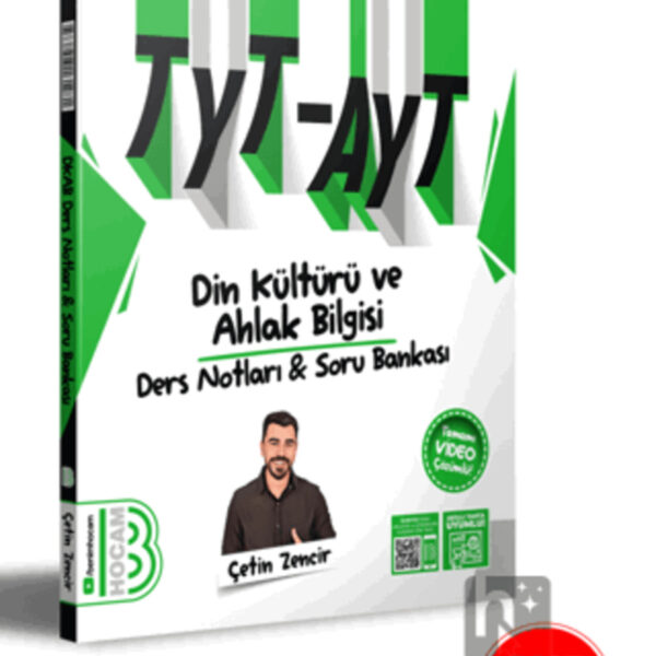 2025 TYT-AYT Din Kültürü ve Ahlak Bilgisi Ders Notları ve Tamamı Video Çözümlü Soru Bankası