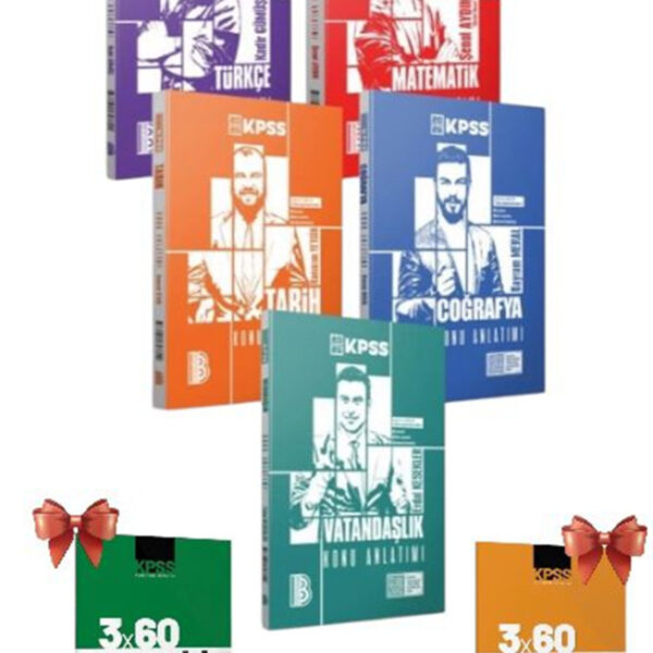 2026 Kpss Konu Anlatımı Full Set ve Kpss Genel Yetenek Genel Kültür Deneme Hediye