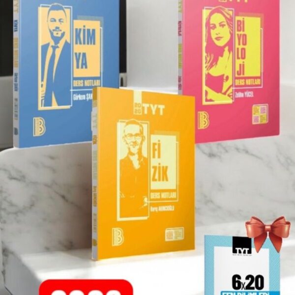 2026 TYT Fen Bilimleri Ders Notları Sayısal-Marka Fen Bilimler Deneme