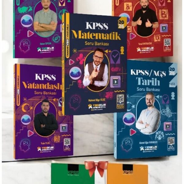 2026 KPSS Atölye Serisi Genel Yetenek Genel Kültür Tamamı Video Çözümlü Soru Bankası-Kpss Deneme