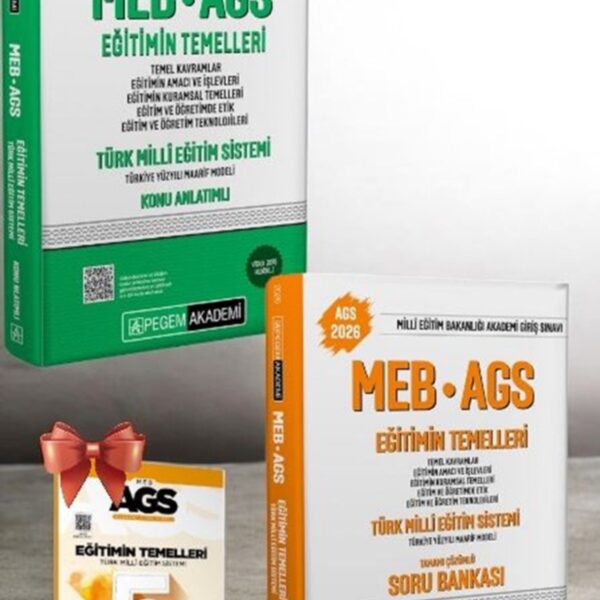 2026 Eğitimin Temelleri ve Türk Milli Eğitim Sistemi Konu Anlatımı Ve Soru Bankası-AGS Deneme