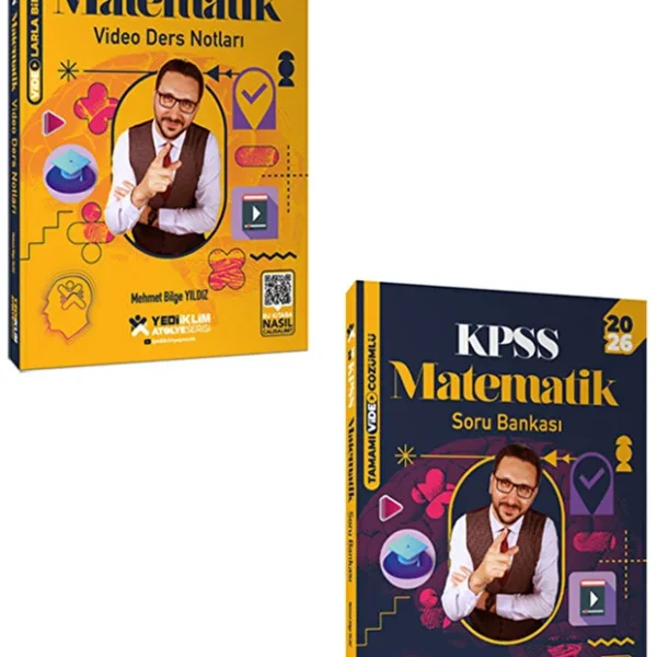 2026 KPSS Atölye Serisi Genel Yetenek Matematik Tamamı Video Çözümlü Soru Bankası