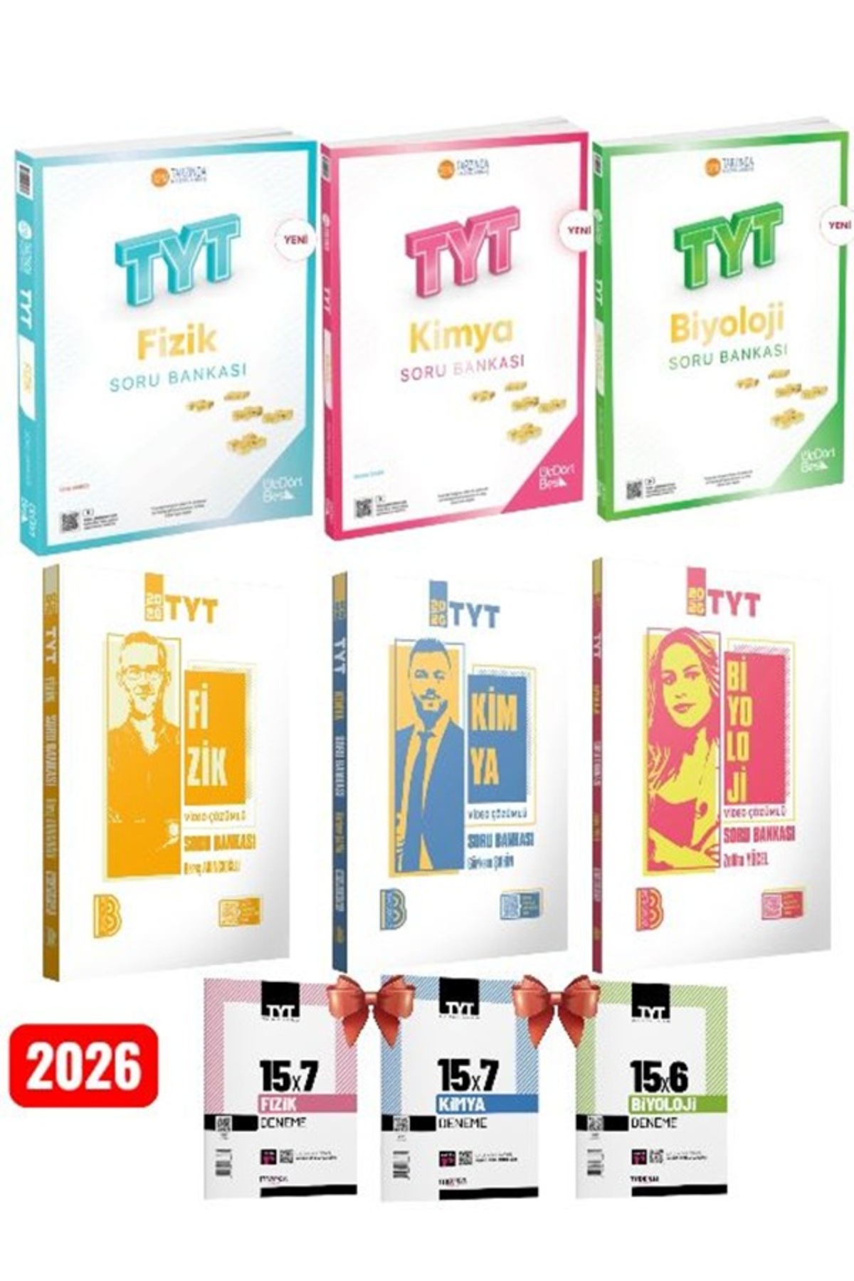 1_org_zoom-31.jpg 2026 TYT Fizik Kimya Biyololoji Soru Bankası Fen Bilimleri Sayısal -Benim Hocam TYT Soru Bankası - Görsel 1