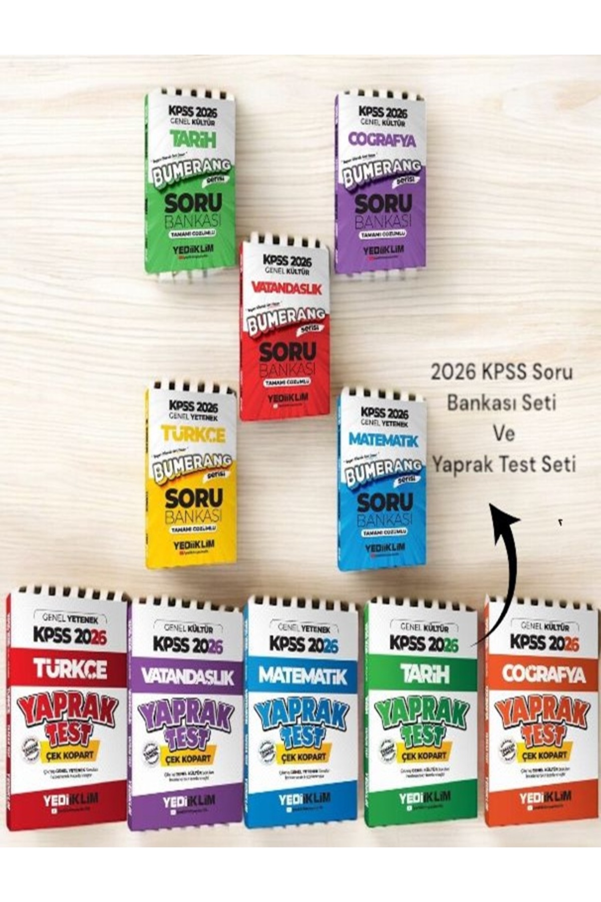 1_org_zoom-34.jpg 2026 KPSS Genel Kültür Genel Yetenek Bumerang Tamamı Çözümlü Soru Bankası -2026 KPSS Yaprak Test - Görsel 1