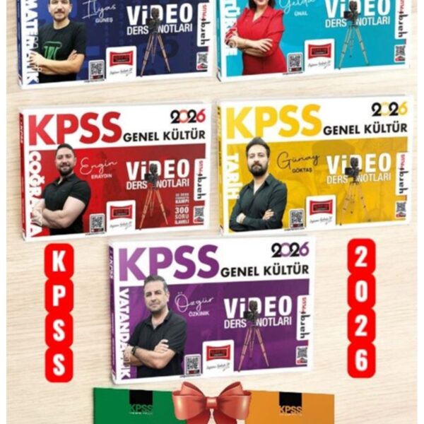 2026 KPSS Ders Notları Seti Kpss Genel Yetenek Genel Kültür - Kpss Genel Yetenek Genel Kültür Deneme