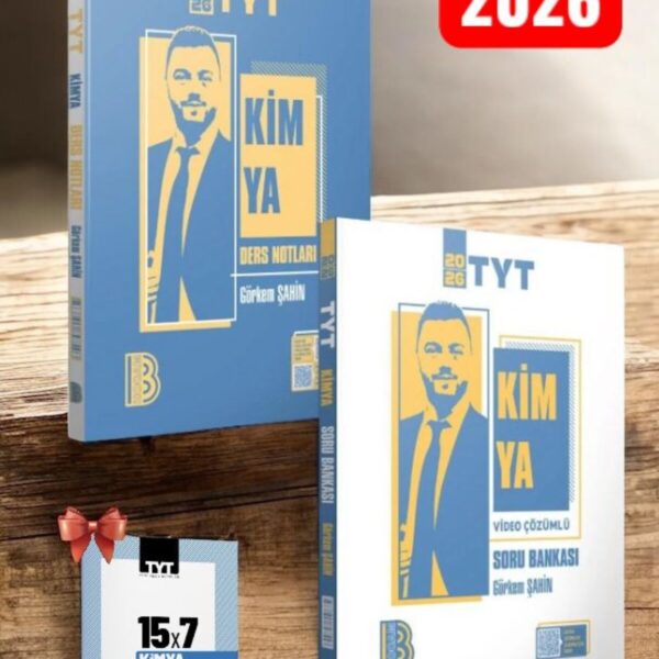 2026 Tyt Kimya Video Destekli Konu Anlatımı Ders Notları Ve Soru Bankası Seti-Tyt Kimya Deneme