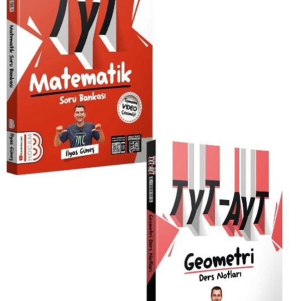 Tyt Matematik Soru Bankası TYT-AYT Geometri Ders notu 2'li Set
