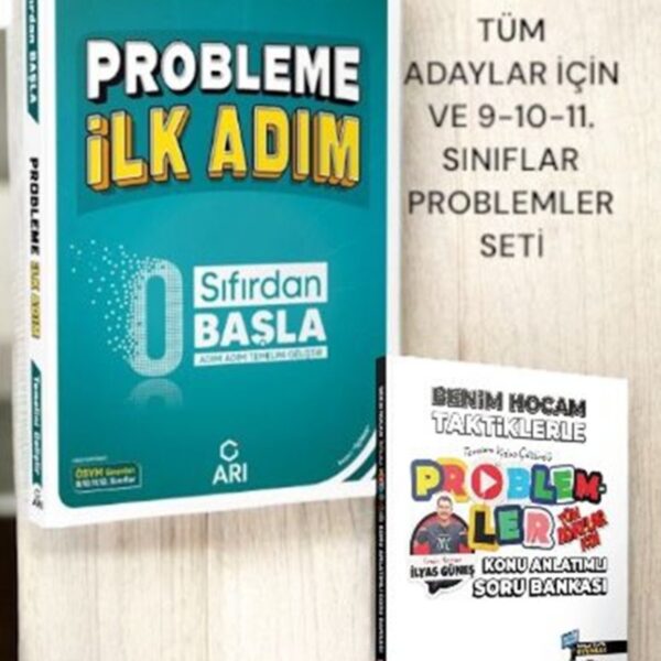 Şenol Hoca Problemlere İlk Adım-Tüm Adaylar Için Taktiklerle Problemler Konu Anlatımlı Soru Bankası