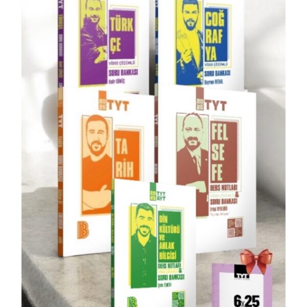 2026 Tyt Sözel Bölüm Tamamı Video Çözümlü Soru Bankası 5'li Set ve Sosyal Bilgiler Deneme Hediye!!!