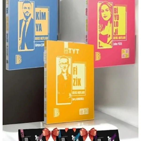 2026 Tyt Kimya Fizik Biyoloji Konu Ders Notları Fen Bilimleri Sayısal 96 Adet Deneme Set