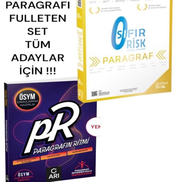 345 - 2026 Paragraf Sıfır Risk Güncel Baskı -Arı Yayıncılık Paragrafın Ritmi