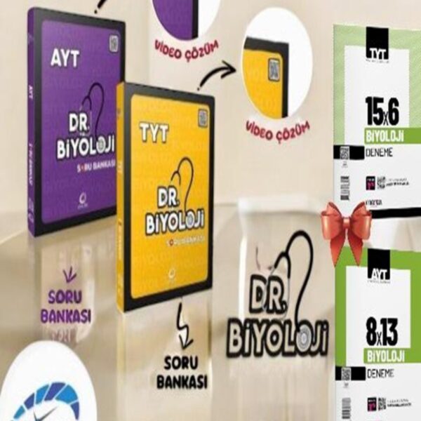 2026 TYT AYT Barış Hoca Dr. Biyoloji Soru Bankası Ve AYT Tyt Deneme Hediye