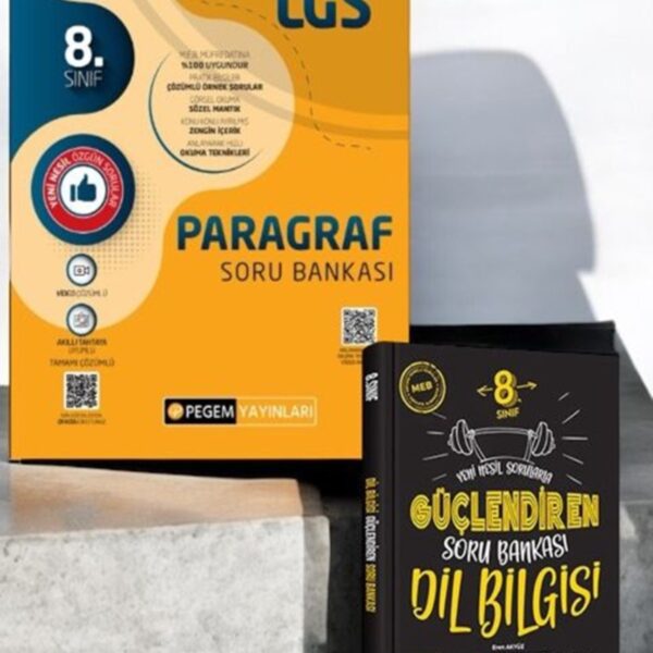 LGS 8.Sınıf Paragraf Soru Bankası-Ankara Yayıncılık LGS 8.Sınıf Dil Bilgisi Güçlendiren Soru Bankası