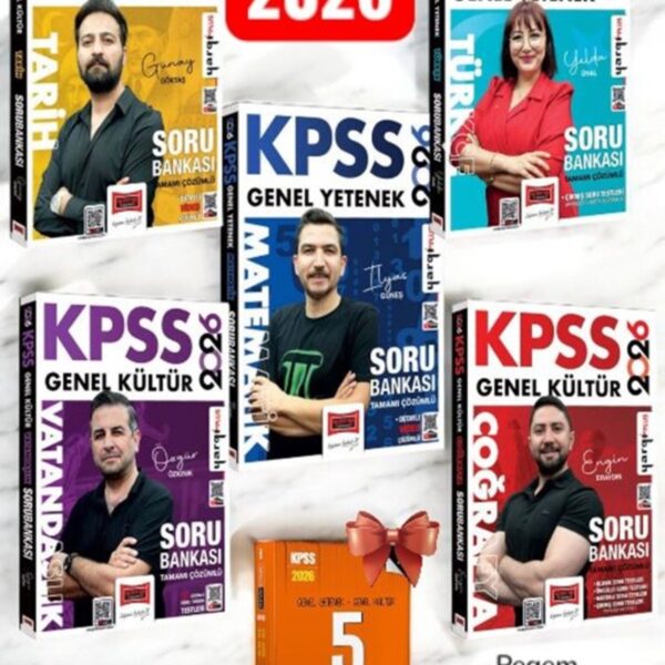 2026 KPSS Genel Yetenek Genel Kültür Tüm Dersler Çözümlü Soru Bankası Seti-Pegem 2026 KPSS Deneme