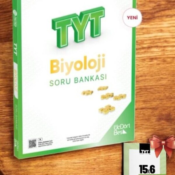 2026 Model 345 - TYT Biyoloji Soru Bankası Ve TYT Biyoloji Deneme HEDİYE!!!