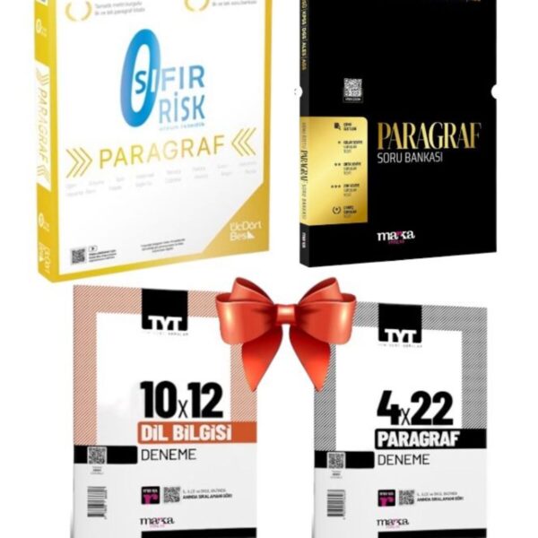 2026 Tyt Paragraf Sıfır Risk Soru Bankası Video Çözümlü- TYT Paragraf Konu Özetli Soru Bankası
