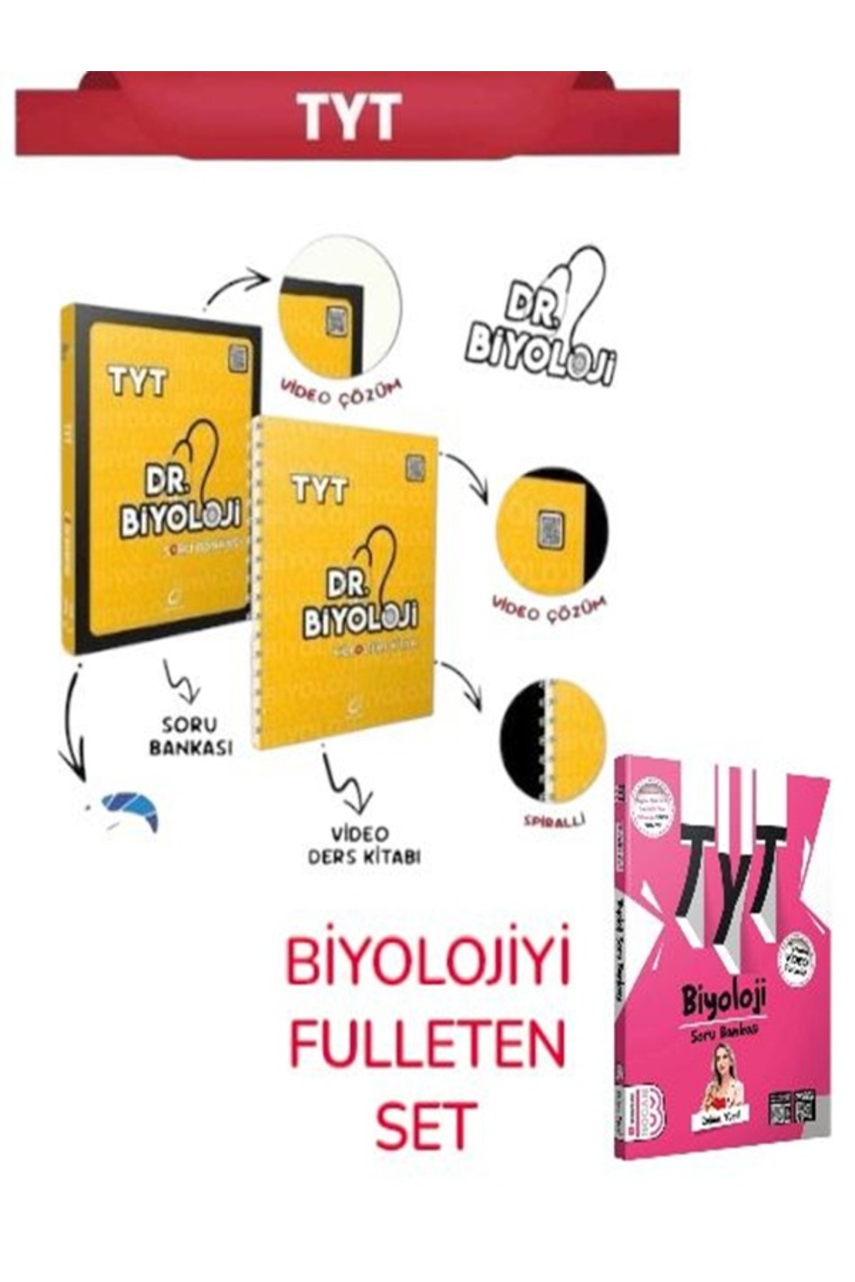 1_org_zoom-97.jpg DR.BİYOLOJİ TYT SORU BANKASI+TYT DR.BİYOLOJİ VİDEO DERS KİTABI+BENİM HOCAM BİYOLOJİ - Görsel 1