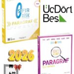 ÜÇ DÖRT BEŞ YAYINLARI 345- Paragraf Sıfır Risk 2026 TYT Paragraf Ve 345 Tyt Paragraf Deneme Seti