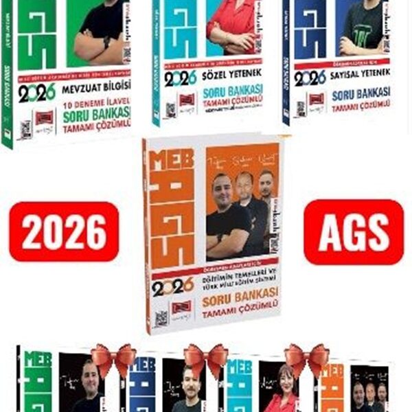 2026 Ags Soru Bankası Seti Ve Ags Deneme Seti 8'li
