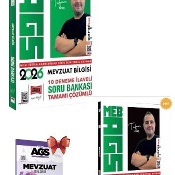 YARGI YAYINLARI-2026 MEB-AGS Mevzuat Bilgisi 10 Deneme İlaveli Tamamı Çözümlü Soru Bankası-AGS Deneme