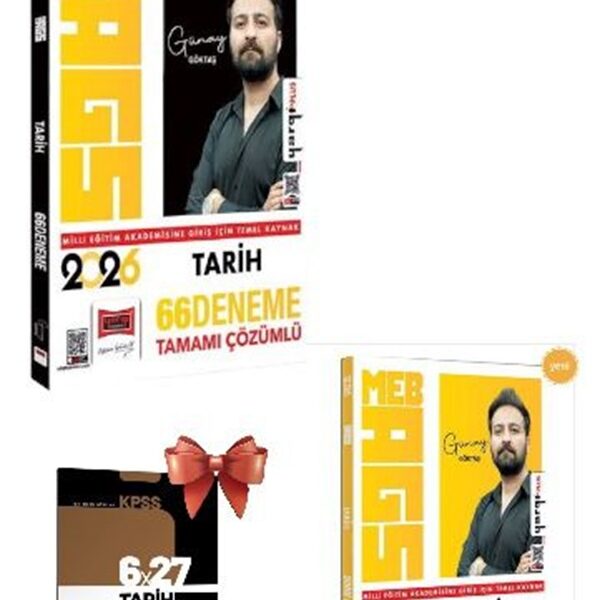 YARGI YAYINLARI-2026 MEB-AGS Tamamı Çözümlü Tarih Soru Bankası-AGS Tarih Deneme
