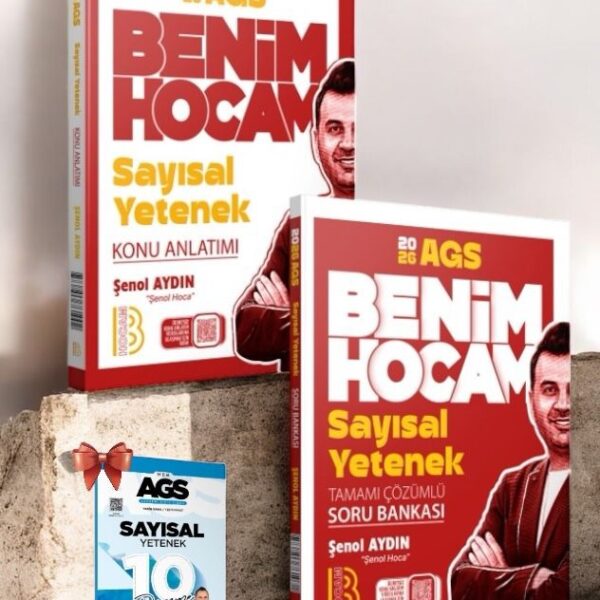 Benim Hocam Yayınları-2026 - AGS Sayısal Yetenek Konu Anlatımlı-2026  AGS Sayısal Yetenek Soru Bankası Ve AGS Deneme