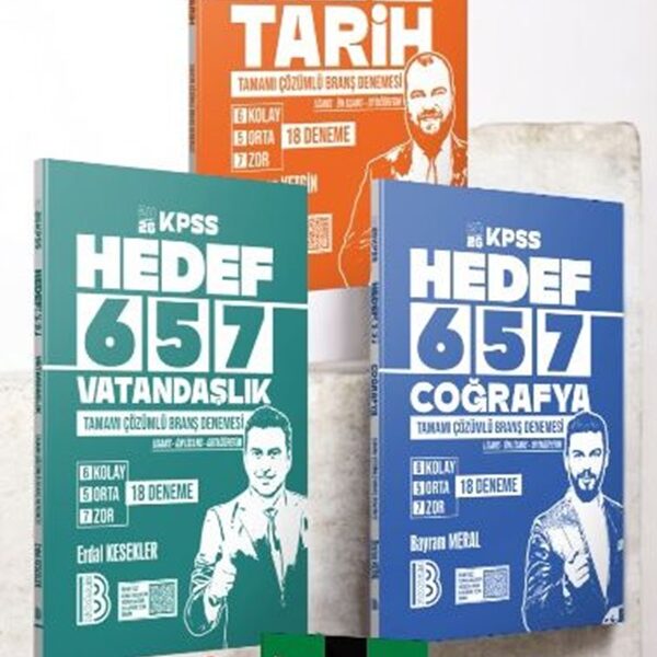 Benim Hocam Yayınları-2026 Kpss Genel Yetenek Genel Kültür KPSS Deneme Seti Benim Hocam