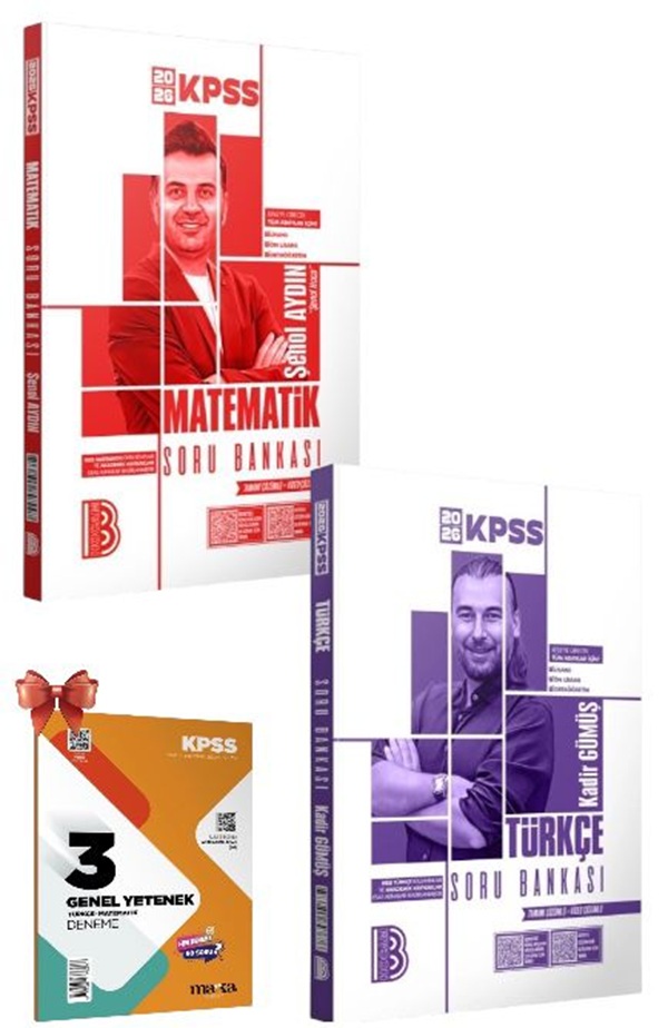 5524İŞ BENİM HOCAM-2026 KPSS Genel Yetenek Soru Bankası Kpss Matematik-Türkçe - Görsel 1