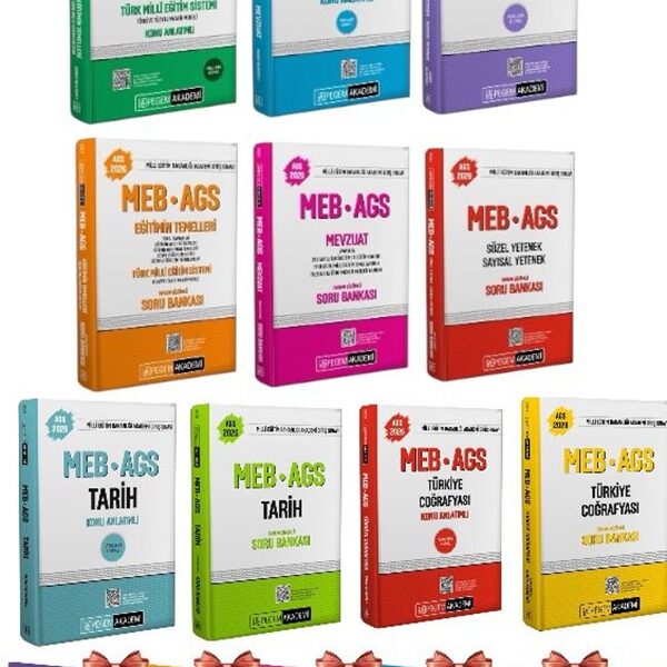 PEGEM 2026 AGS 10'lu Full Set-AGS 6 Deneme Hediye
