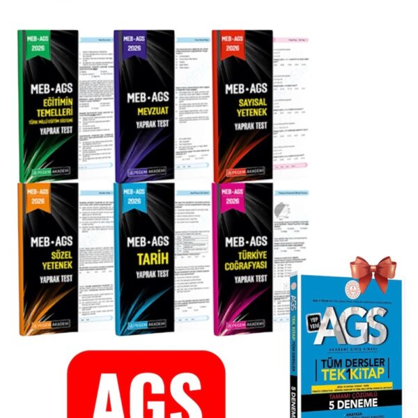 PEGEM 2026 MEB AGS Yaprak Test Seti Ve AGS Deneme