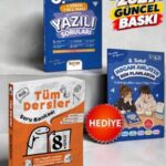 Eğitim Deposu Yayınları Lgs Tüm Dersler Soru Bankası 8. Sınıf Konu Anlatımlı Yazılı Soruları Tamamı Video Çözümlü