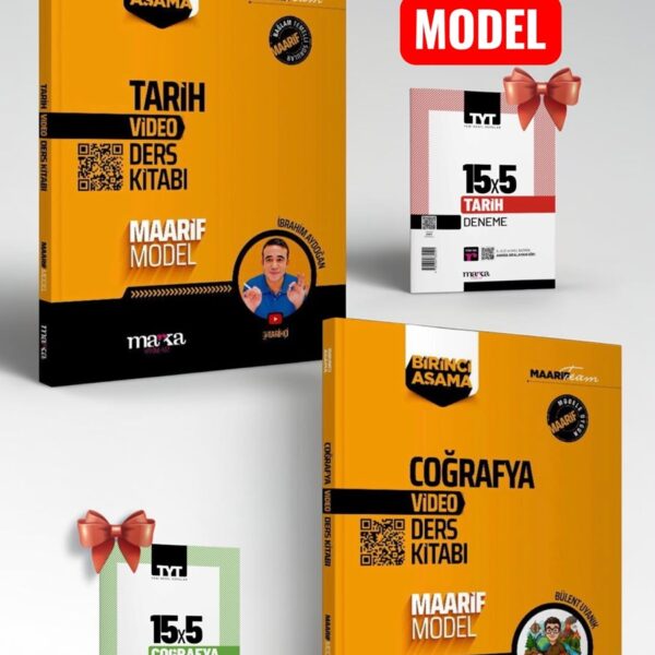 Marka Yayınları YKS MAARİF MODEL TARİH COĞRAFYA DENEME HEDİYE