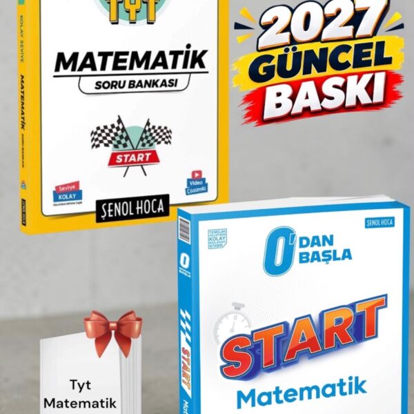2027 Tyt 345 Sıfırdan Matematik Şenol Hoca Kolay Başlangıç Matematik